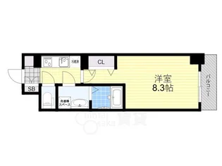 大阪府吹田市垂水町3丁目【マンション】の間取り