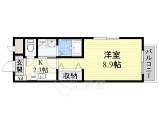 大阪府吹田市山田東4丁目【マンション】の間取り