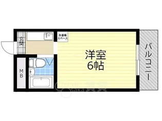 アメニティ服部【1階】の間取り