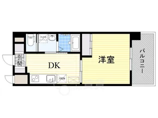 アールエスフラッツ【4階】の間取り