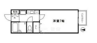 ハイドパーク【1階】の間取り