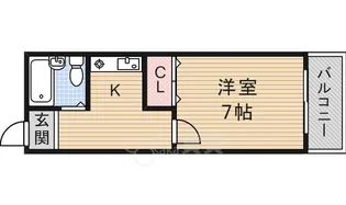 シャトー野間【2階】の間取り