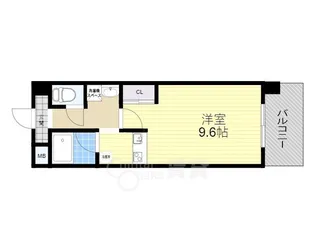 アーデン千里中央【6階】の間取り