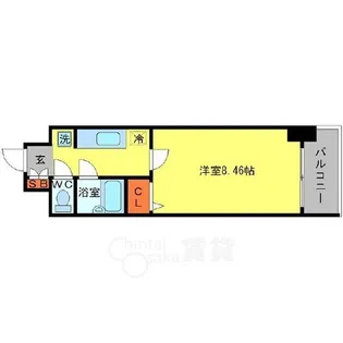 シェルクレール【2階】の間取り