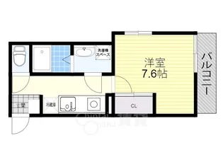 REGIA IKEDA CITY TENJIN【1階】の間取り