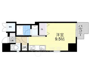 ファーストステージ江坂広芝町2【6階】の間取り