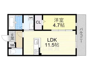 Your Maison Chi・Kanon【2階】の間取り