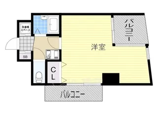 大阪府池田市天神1丁目【マンション】の間取り