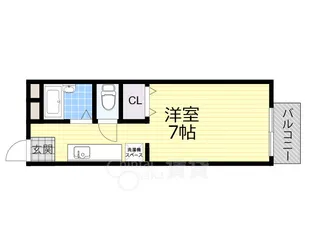ヴィラプレフェール2A棟【2階】の間取り