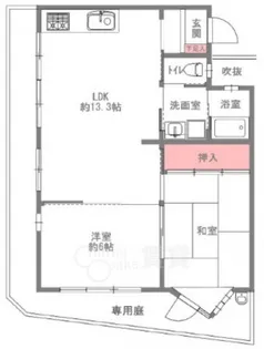 コパン花屋敷【4階】の間取り