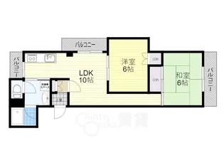 リビック千里【3階】の間取り