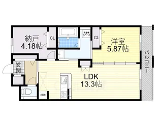 グローコート7【2階】の間取り