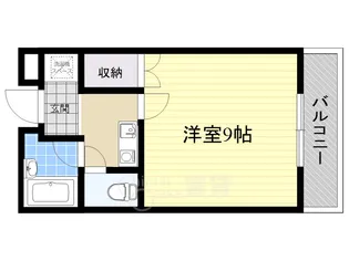 大阪府吹田市千里山西5丁目【マンション】の間取り
