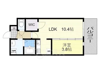 Prosper豊中南【13階】の間取り