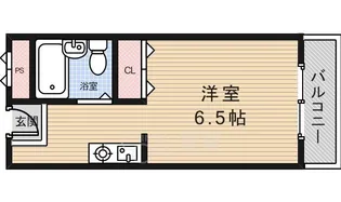 大阪府箕面市粟生間谷東2丁目【マンション】の間取り
