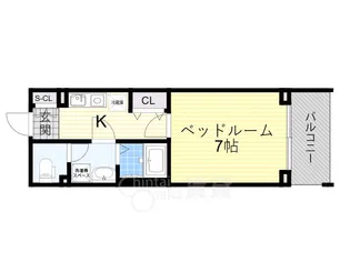 グランカーサ緑地公園【3階】の間取り