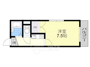 リーフ宮山【1階】の間取り
