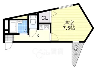 IBKハウス2【4階】の間取り