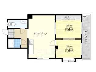 光マンション【3階】の間取り
