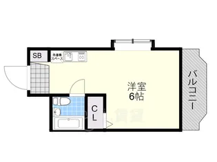 エクセレント箕面【2階】の間取り