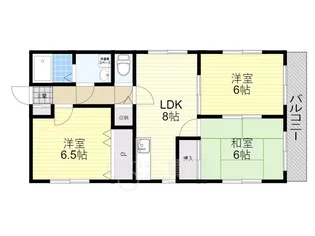 パールレジデンス1【2階】の間取り