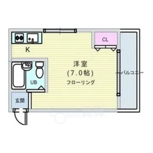 プレアール中桜塚【2階】の間取り
