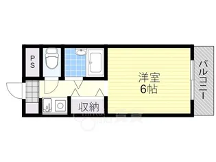 1Kの間取り画像