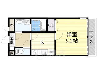 アムール彩都1【1階】の間取り