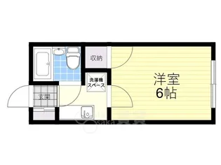 槻木ハイツ【2階】の間取り