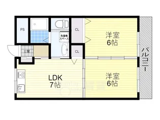 成晃マンション【5階】の間取り