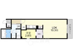 BLANCOSTA THE CLASS【1階】の間取り