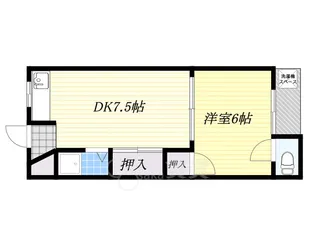 大阪府箕面市箕面8丁目【マンション】の間取り