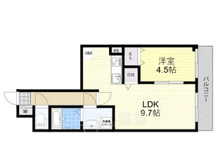 BLANCOSTA THE CLASS【2階】の間取り