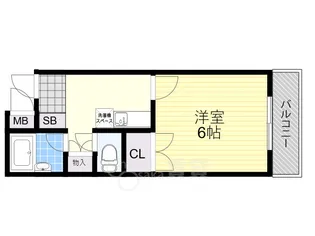 パイナス2nd【2階】の間取り