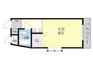 カームヒル箕面【4階】の間取り