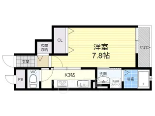 パル池田1【3階】の間取り