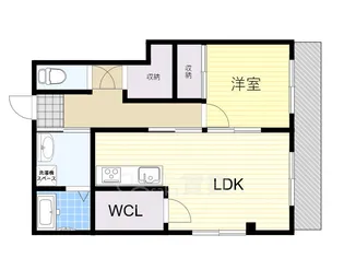 THE GRID PARK IKEDA【2階】の間取り