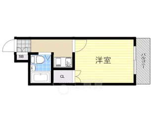 メゾン岸本【3階】の間取り