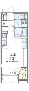 スカイスクレイパー【2階】の間取り