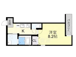 フジパレス吹田垂水町3番館【1階】の間取り
