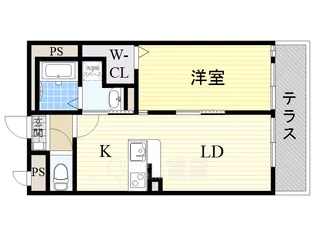 アムール彩都Ⅱ【2階】の間取り