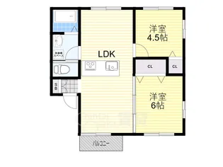ナンノ第31号館【2階】の間取り