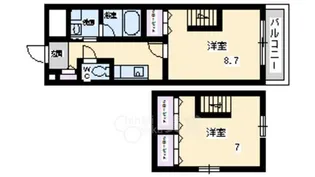 プレセンテ【1階】の間取り