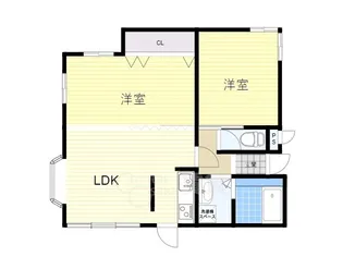 ロイヤルスプリングス【4階】の間取り