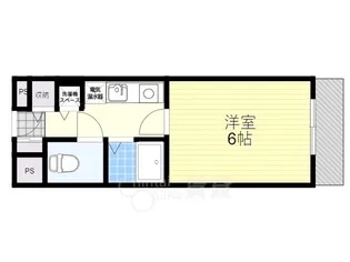 マグノリア箕面【4階】の間取り