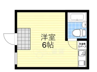 大阪府箕面市瀬川4丁目【テラスハウス】の間取り
