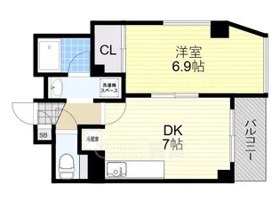 アネービオス【2階】の間取り