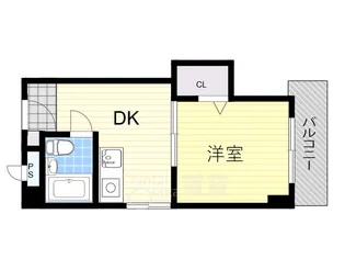 サンライフ末広【3階】の間取り