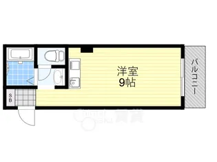 ラヴィータ箕面【1階】の間取り