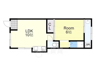 ハイツAwa(栄和文化)【1階】の間取り